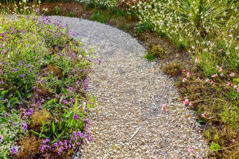 Curved Gravel Path