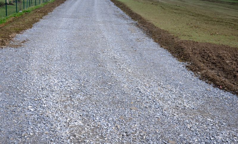 Fall Gravel Pathway Installation
